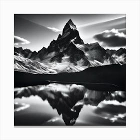 'Shining Mountain' Canvas Print