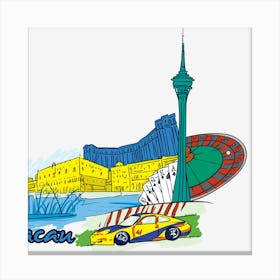 Las Vegas 1 Canvas Print