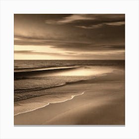 Sunset On The Beach 860 Canvas Print
