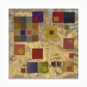 Klimt Inspired Modern Canvas Print