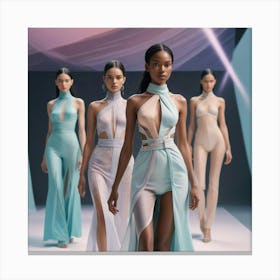 London Fashion Week 1 Canvas Print