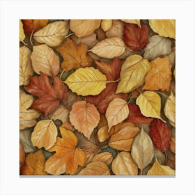 Autumn Leaves 3 Canvas Print