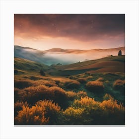 Landscape Painting Canvas Print