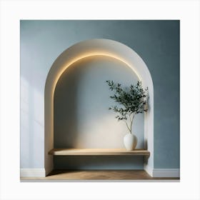 Arched Window 1 Canvas Print