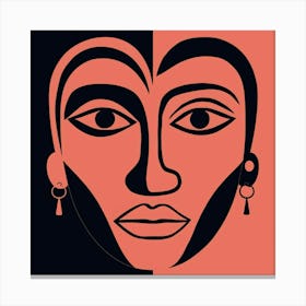 Egyptian Face Canvas Print