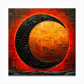 Eclipse Solar - Lunar Magic Canvas Print