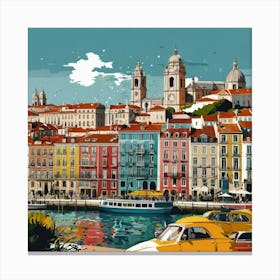 Lisbon 3 Canvas Print