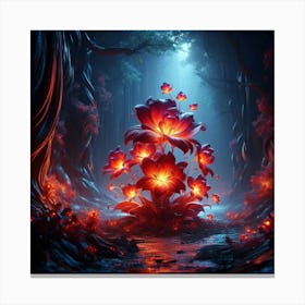 Dark Forest Canvas Print