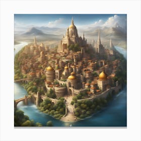 Fantasy Kingdom Canvas Print
