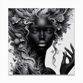 Black Is Beautiful Canvas Print