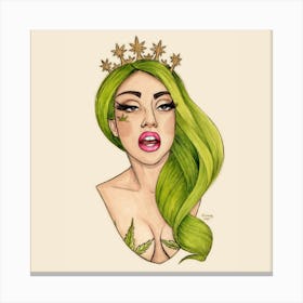 Lady Gaga 1 Canvas Print