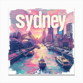 Sydney 4 Canvas Print