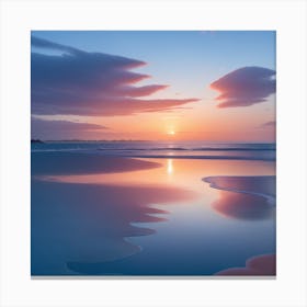 Scotland Sunset Canvas Print