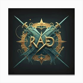 Rad Logo Canvas Print