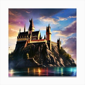 Hogwarts Castle 22 Canvas Print