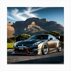 Nissan Gtr 5 Leinwandbild