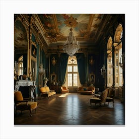 Palace Of Versailles Canvas Print