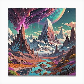 Kaleidoscope Canvas Print