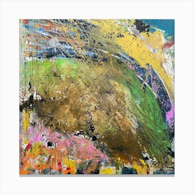 Abstract Painting Canvas Print