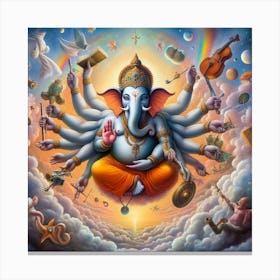 Ganesha 12 Canvas Print
