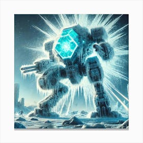 Frost Armor Canvas Print