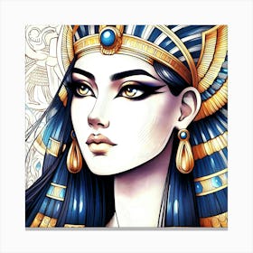 Cleopatra Portrait Artwork 152 Canvas Print