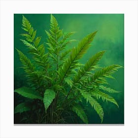 Default Original Landscape Plants Oil Painting 9 Canvas Print
