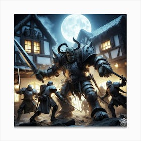 Warhammer 1 Canvas Print