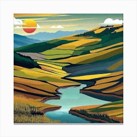 Scotland Landscape Canvas Print