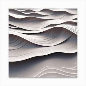 Abstract Wave 5 Canvas Print