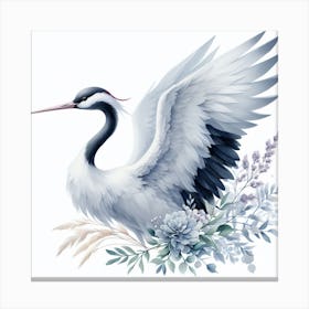 Crane 1 Canvas Print