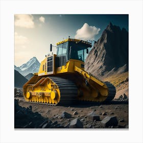 Buldozer Mountain (36) Canvas Print