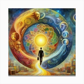 Journey Through The Universe Canvas Print