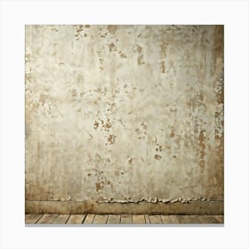 Ancient Pattern Wallpaper Featuring Clean Empty Sheets Blanketed Across A Wall Mimicking Aged Card (1) Canvas Print