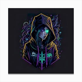 Artwork Cyberpunk Hoo (58) Canvas Print