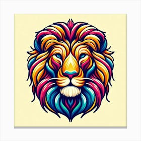 Lion Head 1 Canvas Print