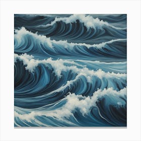 Ocean Waves 31 Canvas Print