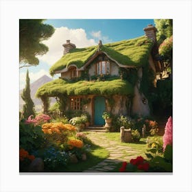 Fairy House Canvas Print