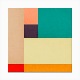 Contemporary modern geometry 12 Canvas Print