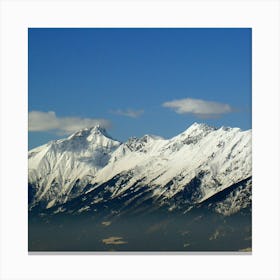 Snowy Mountains 1 Canvas Print