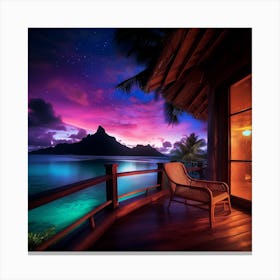 Bora Bora 2 Canvas Print