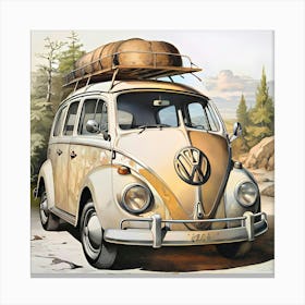 Vw Beetle Ar1 Canvas Print