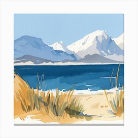 Day At The Beach Canvas Print