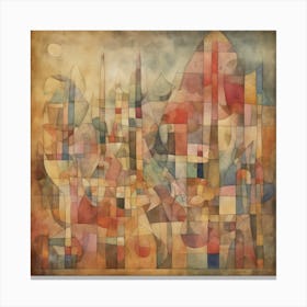 Untitled, Paul Klee Art Print Canvas Print