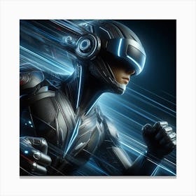 Futuristic Man 94 Canvas Print