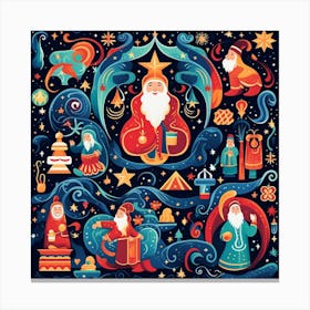 Santa Claus 41 Canvas Print