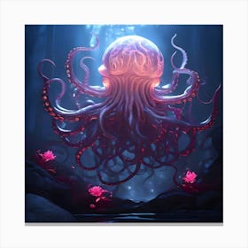 Octopus Canvas Print