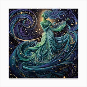 Symphony Of The Stars Canvas Print