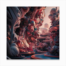 Symbiosis 5 Canvas Print