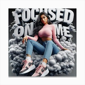 Focused On Me Canvas Print